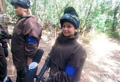 Paintball, a real and ecological experience